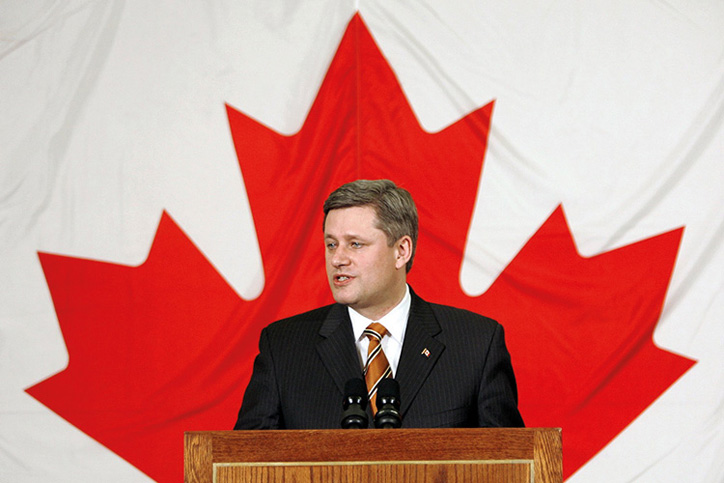 Stephen Harper, prime minister of Canada