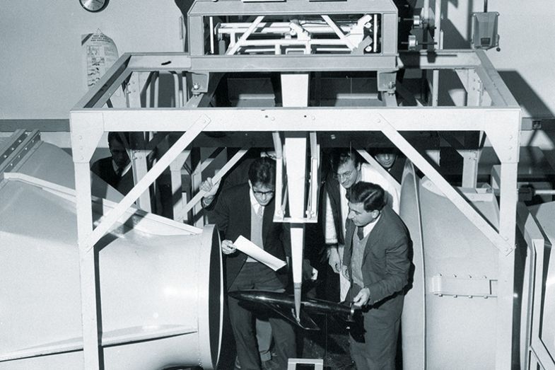 Aeronautics Students at Lanchester College of Technology, Coventry, 1965