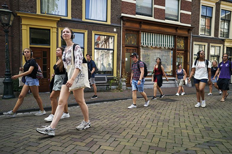 students in Leiden