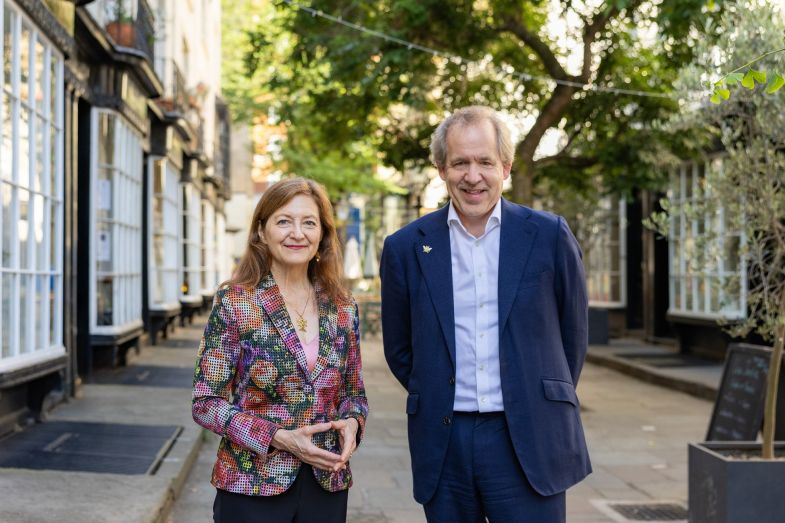 Deborah Prentice (left) and Duncan Ivison