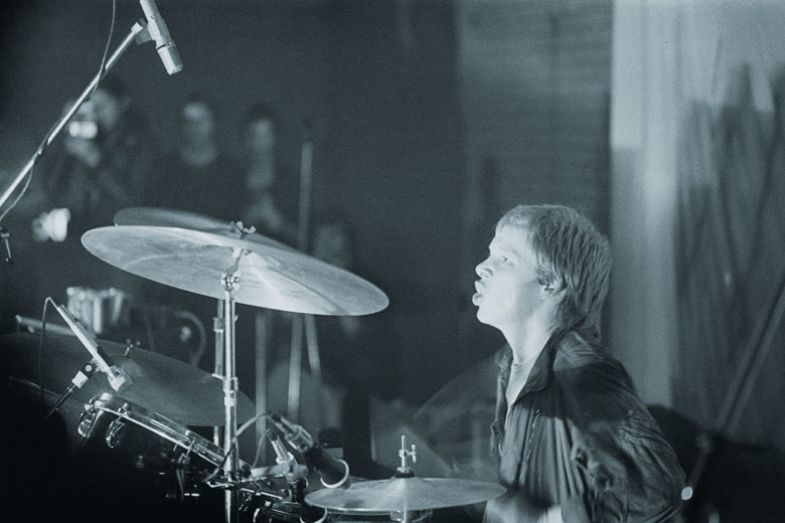 English drummer Paul Cook of punk rock band The Sex Pistols