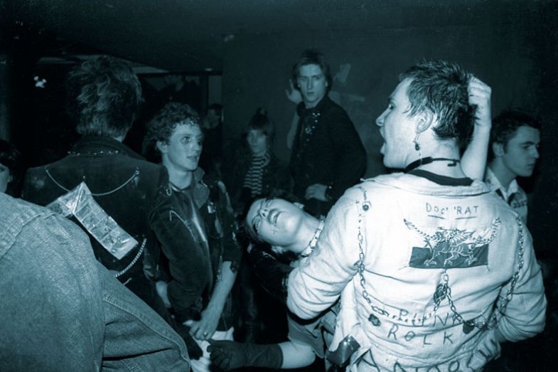 Punks at the Roxy London England April 1977 as mentioned in the article