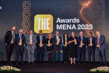 THE Awards MENA 2023 winners THE Awards MENA 2023 winners