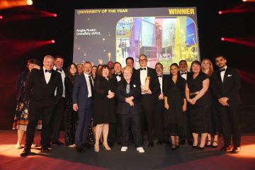 Anglia Ruskin University, University of the Year at the THE Awards 2023