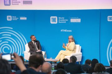 Jacqui Smith at the World Academic Summit Jacqui Smith at the World Academic Summit