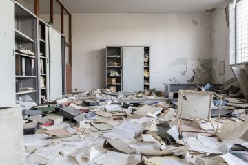 Abandoned office