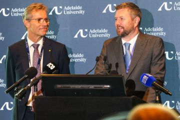 Adelaide University launch Adelaide University launch