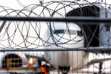 Airport fence