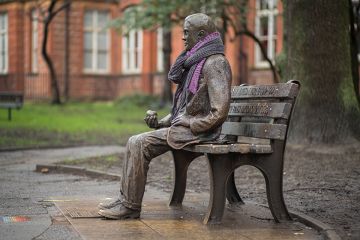 A statue of Alan Turing with a scarf sits in Sackville Park in Manchester, UK. To illustrate that cuts to QR funding could have a chilling effect on the UK's global research strengths. A statue of Alan Turing with a scarf sits in Sackville Park in Manchester, UK. To illustrate that cuts to QR funding could have a chilling effect on the UK's global research strengths.
