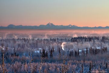 View from University of Alaska Fairbanks View from University of Alaska Fairbanks