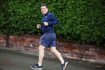 Andy Burnham looking over his shoulder as he jogs outside his home in Greater Manchester, Britain, 18 May, 2026. To illustrate whether universities could achieve a levy U-turn under a Burnham leadership. Andy Burnham looking over his shoulder as he jogs outside his home in Greater Manchester, Britain, 18 May, 2026. To illustrate whether universities could achieve a levy U-turn under a Burnham leadership.