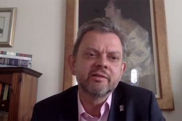 Anton Muscatelli speaking during a Zoom conversation "No going back? UK higher education post-pandemic" 7th May 2020 Anton Muscatelli speaking during a Zoom conversation "No going back? UK higher education post-pandemic" 7th May 2020