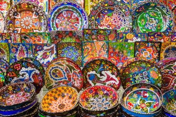 Arabic ceramic plates