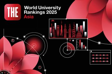 Asia University Rankings 2025 - elements from the supplement cover illustration