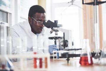 A black scientist