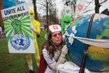 Climate protest