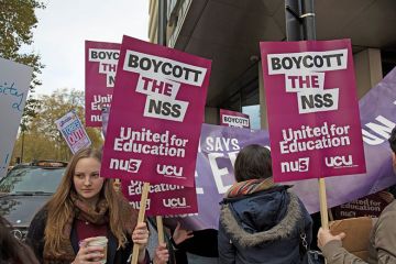 Boycott the NSS protesters