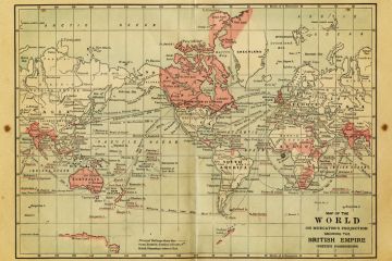 British Empire Map British Empire Map