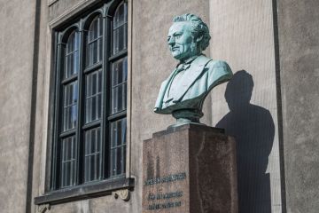 Bust of Japetus Steenstrup, University of Copenhagen, Denmark Bust of Japetus Steenstrup, University of Copenhagen, Denmark