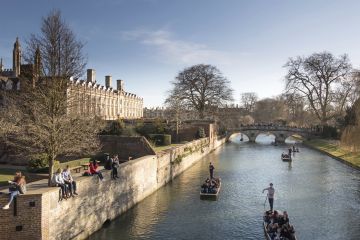 River Cam, Cambridge University Punting at Cambridge University