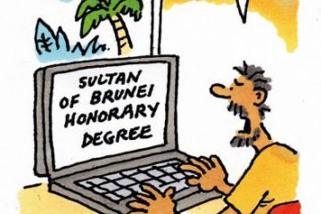 Cartoon on Brunei Cartoon on Brunei