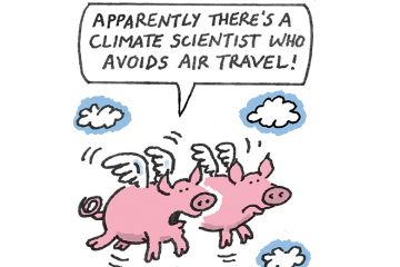 Cartoon of flying pigs Cartoon of flying pigs