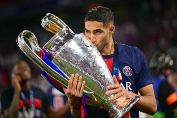 Paris Saint-Germain's defender Achraf Hakimi kisses the trophy after winning the UEFA Champions League final between Paris Saint-Germain (PSG) and Inter Milan on 31 May, 2025. To illustrate the ERC which is described as the 'Champions League' of research. Paris Saint-Germain's defender Achraf Hakimi kisses the trophy after winning the UEFA Champions League final between Paris Saint-Germain (PSG) and Inter Milan on 31 May, 2025. To illustrate the ERC which is described as the 'Champions League' of research.