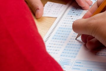 Cheating on a test