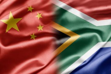 China / South Africa flag