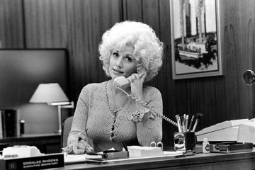 Dolly Parton acts in a scene from the movie "9 to 5" which was released on 19 December, 1980. To illustrate that the death of office hours could be ‘damaging student-tutor relationships’