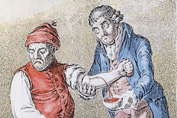 draining blood draining blood