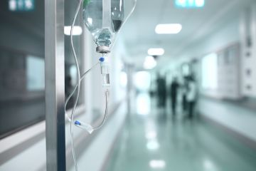Drip in hospital