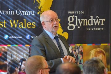 Graham Upton, vice-chancellor of Glyndwr University