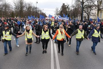 Unite for Europe march in Warsaw Unite for Europe march in Warsaw