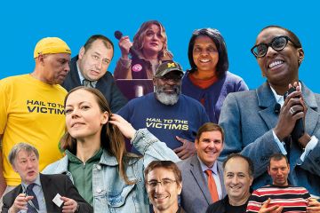 Montage of the faces of 2022