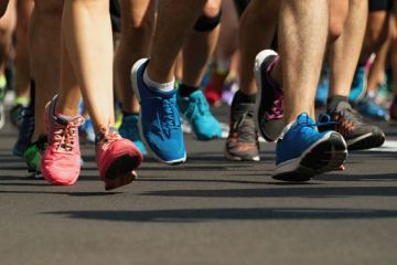 Feet in race
