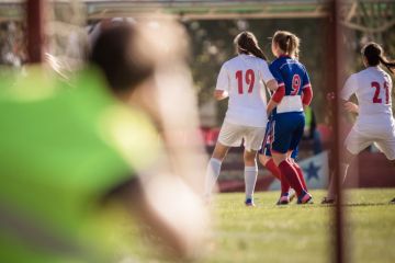 Female footballers 