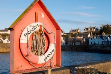 Findochty Harbour Lifebuoy Findochty Harbour Lifebuoy