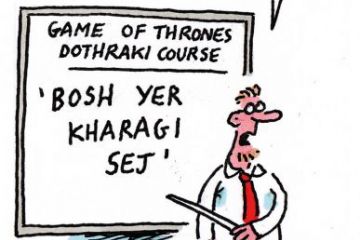 Game of Thrones cartoon Game of Thrones cartoon