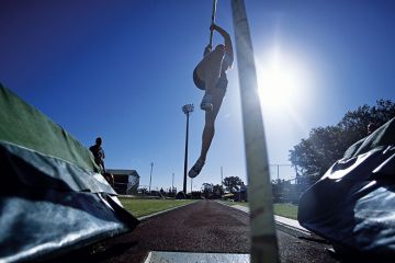 Pole vaulter