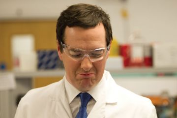George Osborne visiting Begbrooke Science Park, Oxfordshire George Osborne visiting Begbrooke Science Park, Oxfordshire