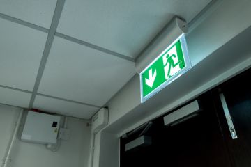 Illuminated Fire Exit sign Illuminated Fire Exit sign