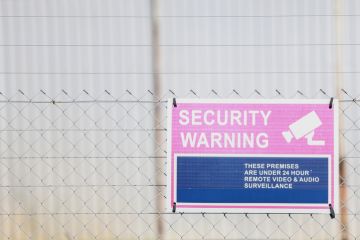 Property protected with remote camera video and audio surveillance 24 hours per day Property protected with remote camera video and audio surveillance 24 hours per day