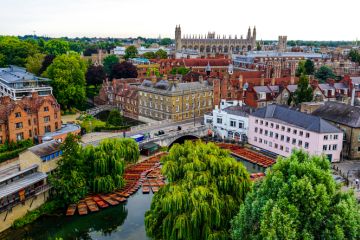Cambridge, part of the golden triangle