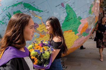 Upside down globe Upside down globe