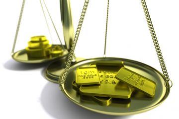 gold on scales gold on scales