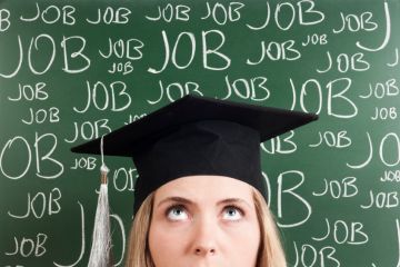 Graduate thinking about job Graduate thinking about job