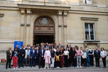 Global University Academy partners convened in Paris, June 2025, for the annual GUA meeting and workshop. 