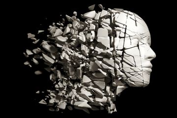 A shattering head, illustrating the closure of philosophy programmes A shattering head, illustrating the closure of philosophy programmes
