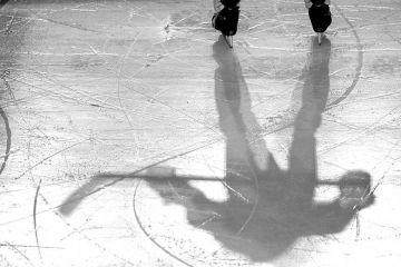 ice-hockey-player-shadow